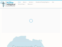 Tablet Screenshot of kijabehospital.org